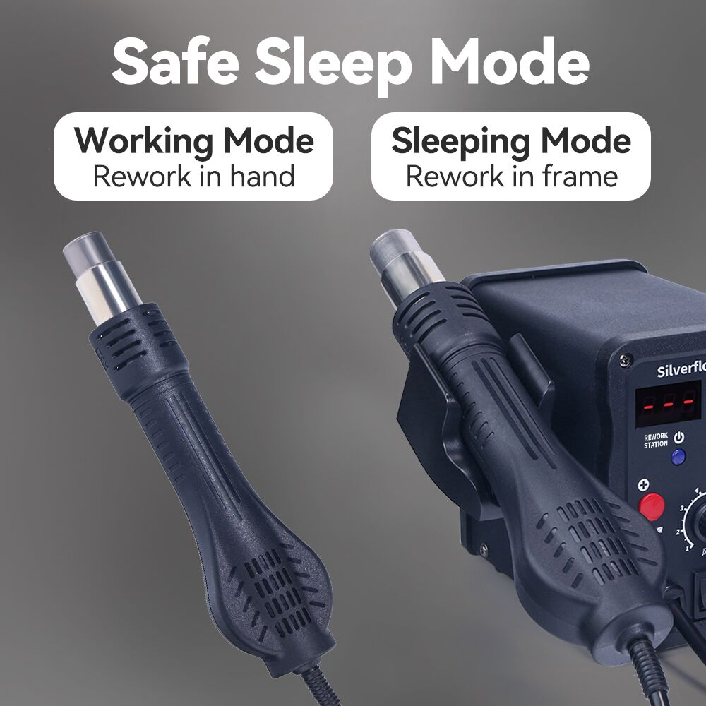 Silverflo 8586D สถานีบัดกรี 2  - T12 Soldering Station Oled บทวิจารณ์และราคา