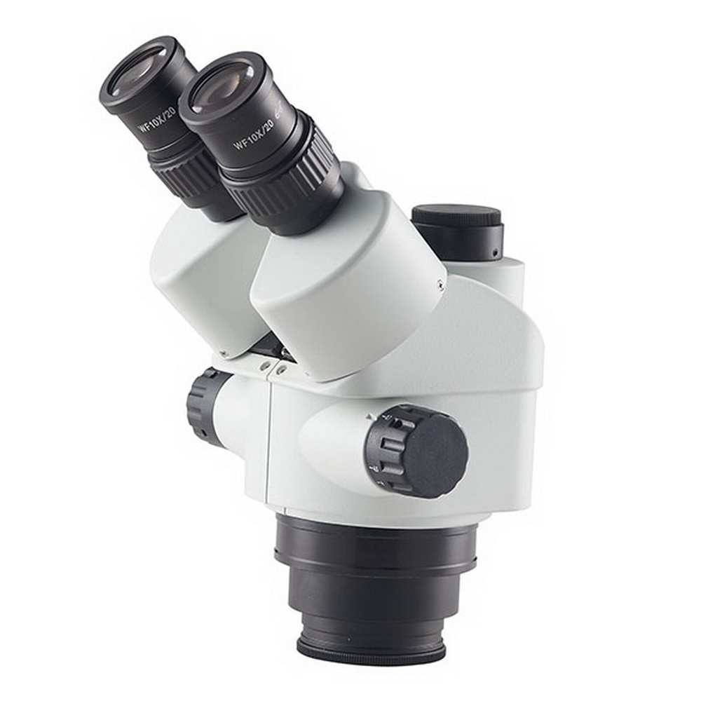 กล้องจุลทรรศน์สเตอริโอแบบซูมออ - Trinocular Stereo Microscope 7X-45X บทวิจารณ์และราคา