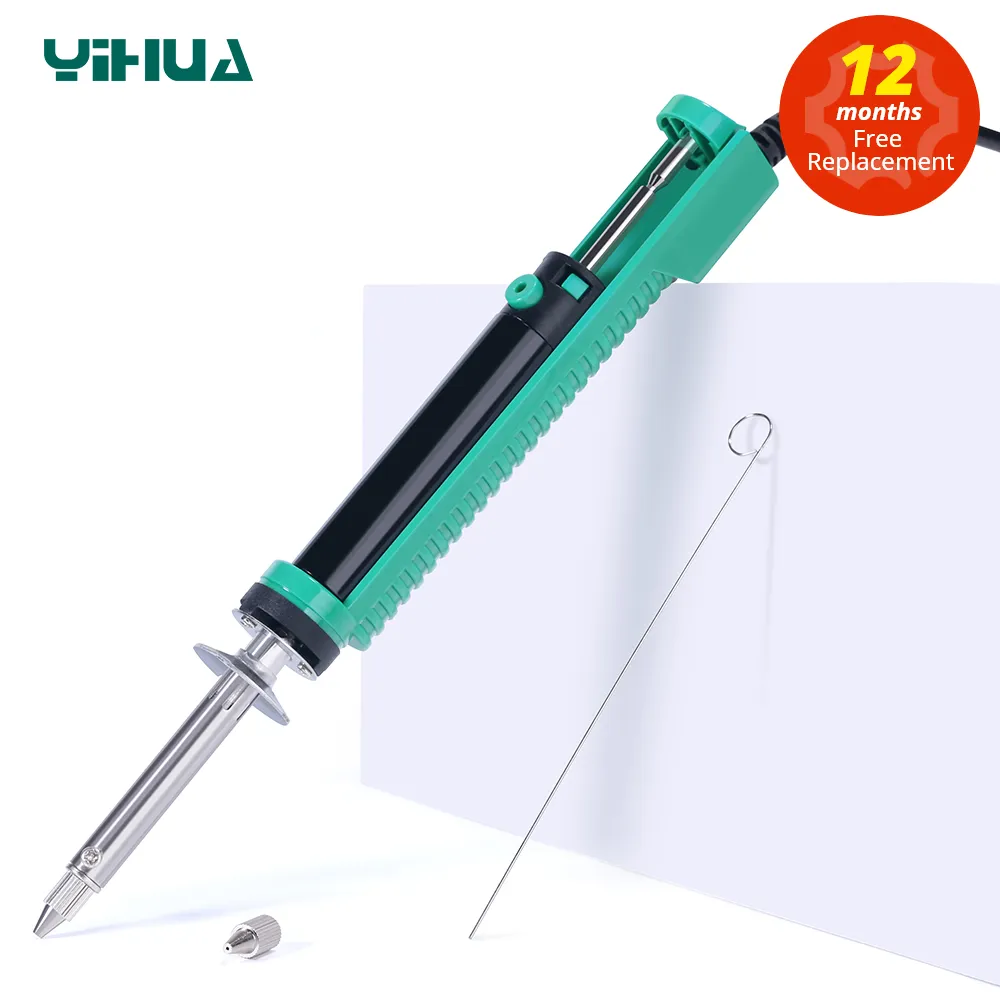 Yihua 929D-V เครื่องดูดตะกั่วบ - Desoldering Pump Electric Vacuum Station บทวิจารณ์และราคา