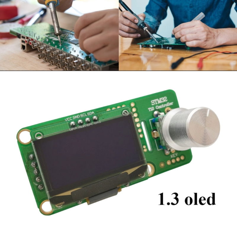 T12อุปกรณ์เชื่อมสายไฟดิจิตอล D - T12 Soldering Station Oled บทวิจารณ์และราคา