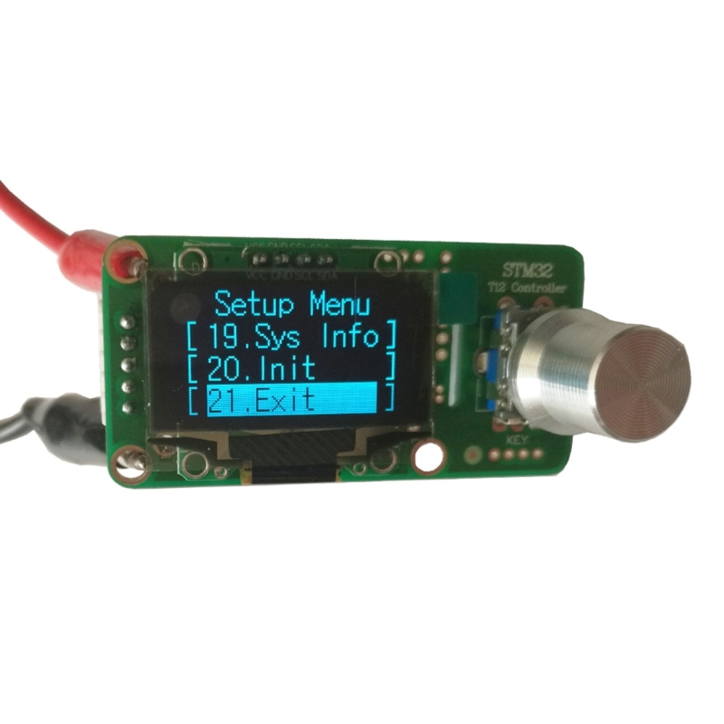 T12อุปกรณ์เชื่อมสายไฟดิจิตอล D - T12 Soldering Station Oled บทวิจารณ์และราคา