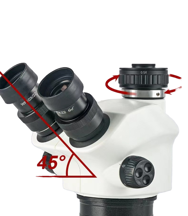 ขาตั้งกล้องสเตอริโอแบบสามตา 7- - Articulating Arm Boom Stand Microscope บทวิจารณ์และราคา