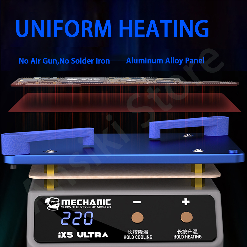 MECHANIC IX5 Ultra Heating Pla - Infrared Bga Rework Station บทวิจารณ์และราคา
